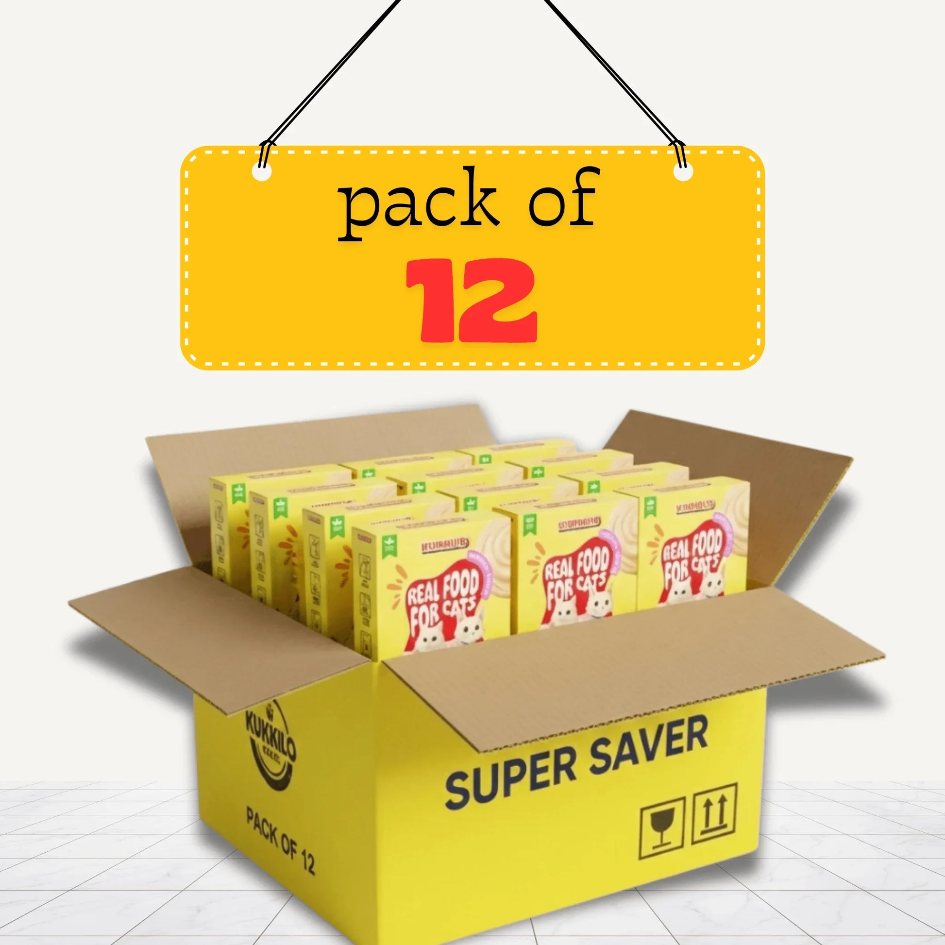 KUKKILO Premium Wet Cat Food | Chicken Gravy | 450g | Pack of 12 - KUKKILO