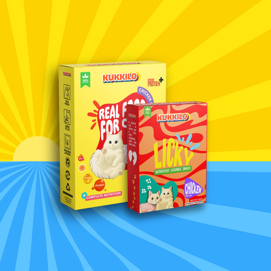 KUKKILO Taster Pack |1x LICKY | 1x Premium Wet Cat Food