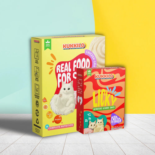 KUKKILO Taster Pack |1x LICKY | 1x Premium Wet Cat Food - KUKKILO
